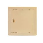 Люк ревизионный Центр Тагис ЛР пластиковый 200х200 мм врезной слоновая кость