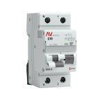 Автомат дифференциальный EKF Averes DVA-6 10А 1P+N тип A 30 мА 6 кА (rcbo6-1pn-10C-30-a-av)