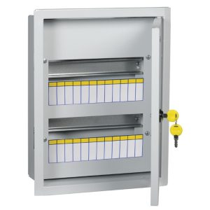 Щит распределительный встраиваемый IEK Titan 3 ЩРВ-24 металлический IP31 395х310х120 мм 24 модуля