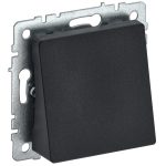 Вывод кабеля IEK Brite МВ10-БрЧ встраиваемый черный (BR-VK10-0-K02)