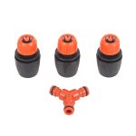 Набор для подключения полива с 3 коннекторами 1/2 Жук (9415-00)