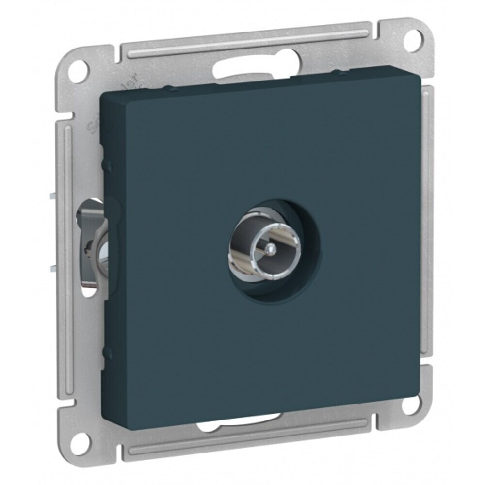 original-8081.jpg Розетка телевизионная Systeme Electric AtlasDesign встраиваемая изумруд (ATN000891) — изображение 1