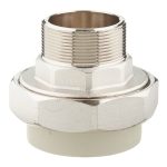 Муфта полипропиленовая FV-Plast разъемная (американка) 63 мм х 2 НР(ш) (237063)