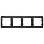 Рамка Hegel Master четырехместная черная (Р404-08)