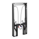 Инсталляция WasserKraft Naab 86 для биде с кнопкой белой со звукоизоляцией (86BDT.050.WH)