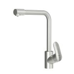 Смеситель для кухни AM.PM Like сатин с высоким изливом с подключением к фильтру однорычажный (F8005711)