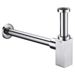 Сифон для раковины WasserKraft 1 1/4х32 мм без выпуска с соединением 32 мм хром (A072)