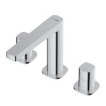 Смеситель для раковины встраиваемый WasserKraft Naab хром двухвентильный (8635)