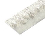 Панель стеновая пластик для кухни 4000х600х1,5 мм листья сканди