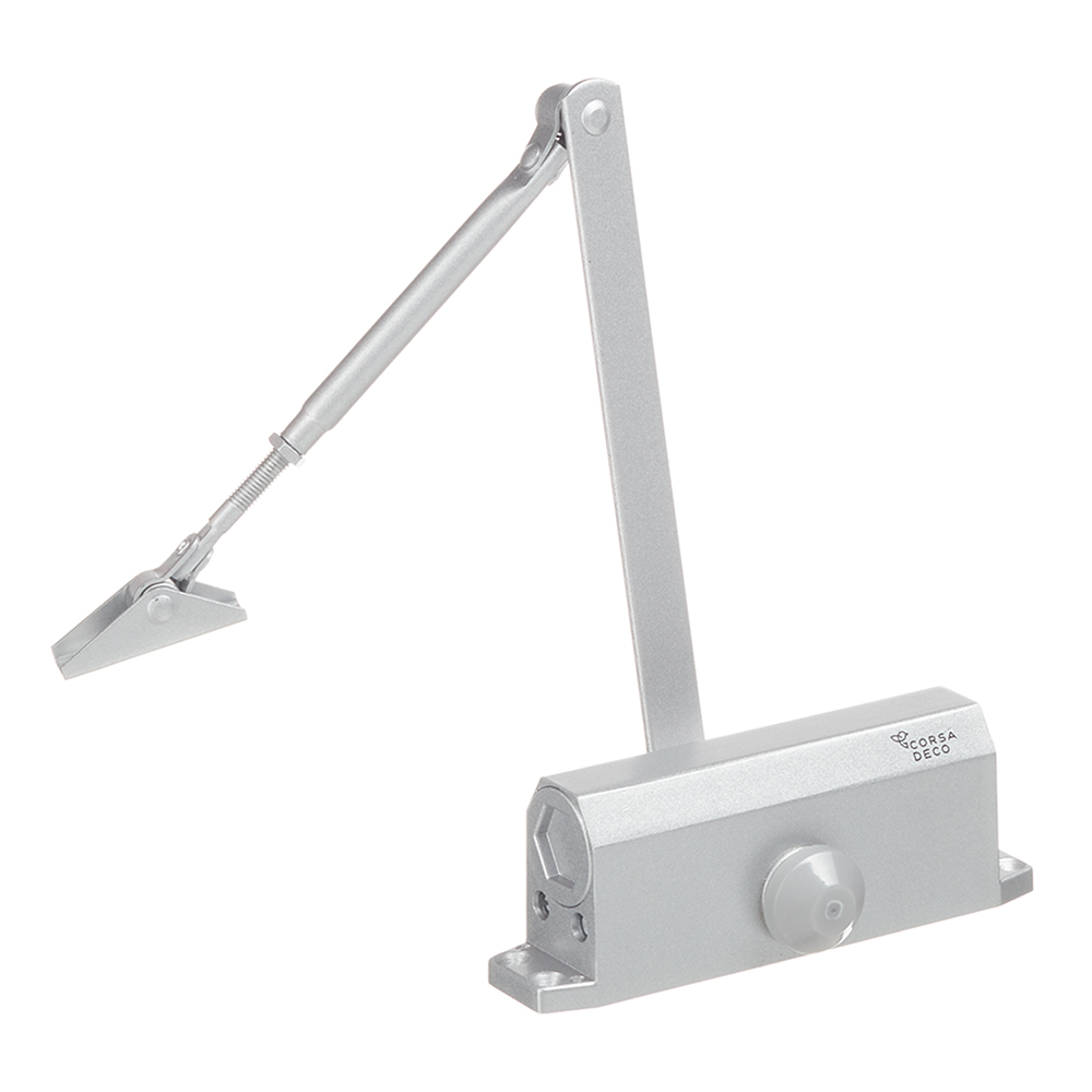original-944.jpg Доводчик дверной Corsa Deco (40-60 кг) серебро — изображение 1
