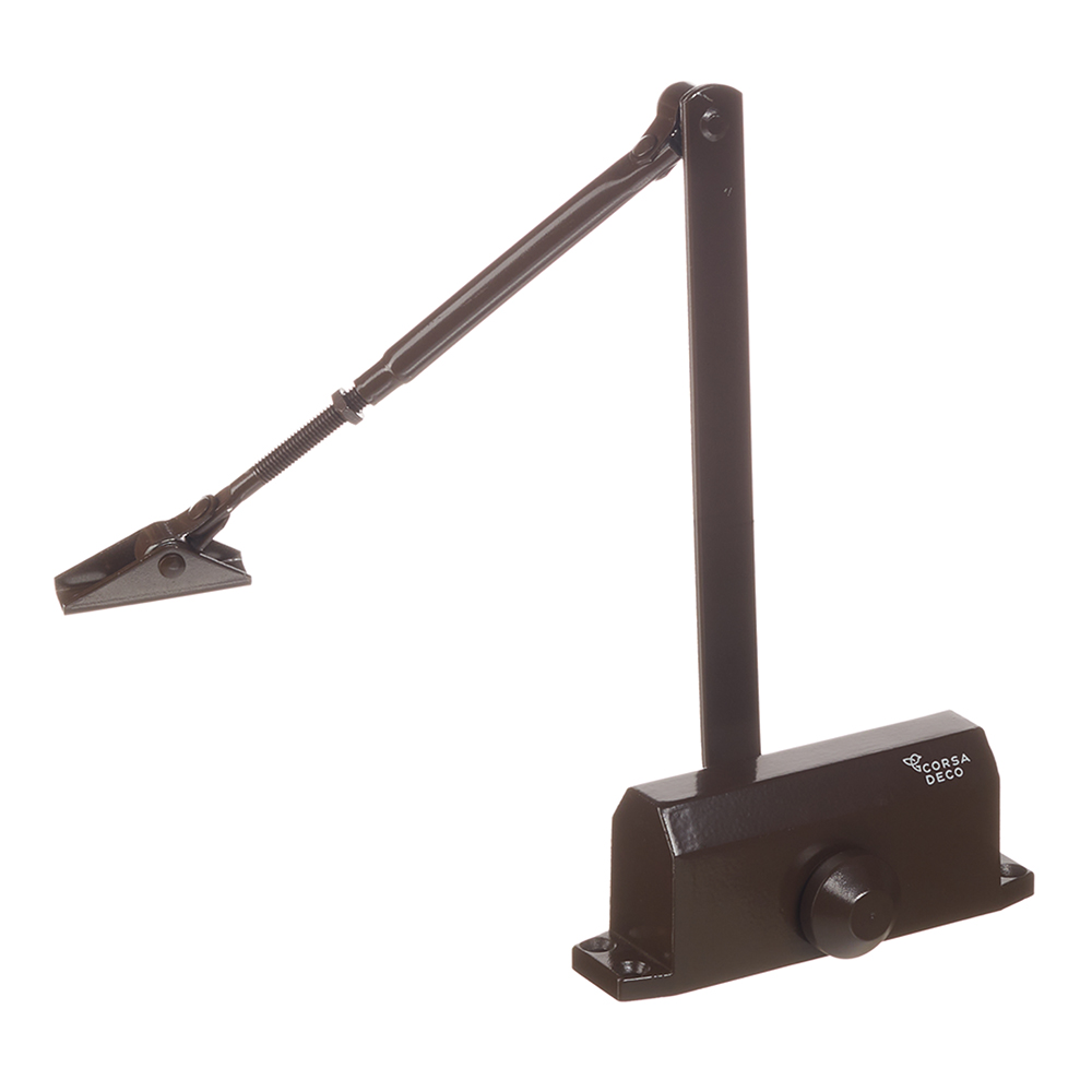 original-945.jpg Доводчик дверной Corsa Deco (15-25 кг) коричневый — изображение 1