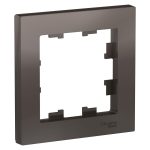 Рамка Systeme Electric AtlasDesign одноместная мокко (ATN000601)