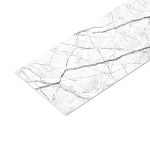 Панель стеновая пластик для кухни 3000х600х1,5 мм каррарский мрамор