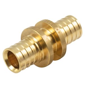 Соединитель прямой Tiemme 20 х 20 мм латунь (1710178)