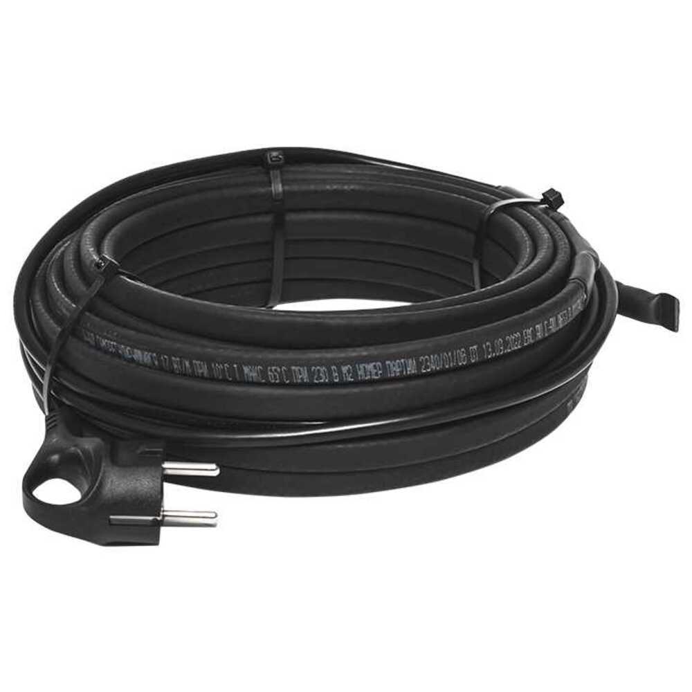 original-9712.jpg Кабель греющий саморегулирующийся для труб EKF StopFrost 85 Вт 5 м для обогрева трубопровода (SF-17-5) — изображение 1