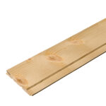 Вагонка хвоя Евро сорт В 12,5х96х2100 мм S раб.=1,848 кв.м