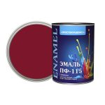 Эмаль ПФ-115 алкидная Простокрашено вишневая глянцевая 0,8 кг