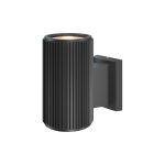 Светильник садово-парковый настенный Outdoor Rando черный E27 60 Вт IP54 (O419WL-01B)